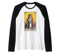 The Tower - Tiragraffi per gatti con albero per tarocchi Maglia con Maniche Raglan
