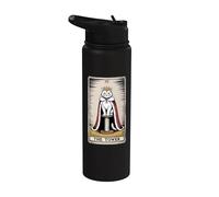 The Tower - Tiragraffi per gatti con albero per tarocchi Stainless Steel Insulated Water Bottle