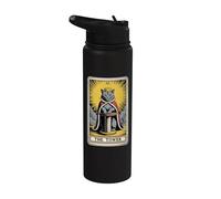 The Tower - Tiragraffi per gatti con albero per tarocchi Stainless Steel Insulated Water Bottle