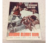 The Trap Rita Tushingham Oliver Reed Vintage 1966 Danish Original Movie Program