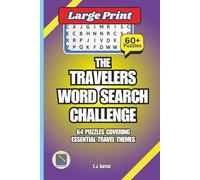 The Travelers Word Search Challenge: 64 Puzzles Covering Essential Travel Themes