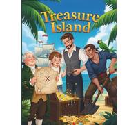 The Treasure Island: Pirate Adventure Picture Book for Kids Ages 3-6 | Read-Aloud Bedtime Story, Early Reader Sight Words, HD Illustrations & Treasure Map Fun