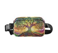 The tree - Borsa a tracolla colorata ed elegante, per uomini e donne, multiuso, con cinghia regolabile, per shopping, sport, lavoro