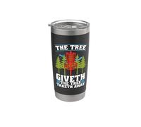 The Tree Giveth The Tree Taketh Away Disc Golf Disc Golf Bicchiere termico in acciaio inox doppia parete