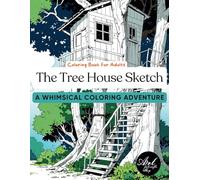 The Tree House Sketch: A Whimsical Coloring Adventure