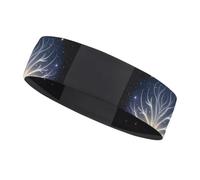 The Tree of Psychic Life, fascia per capelli sportiva per donne e uomini, adatta a tutte le dimensioni della testa, ultra assorbente e antiscivolo, per corsa, yoga, palestra