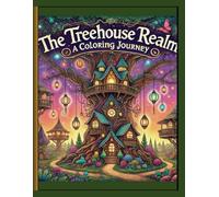 The Treehouse Realm: A Coloring Journey: 25 Fantastical Treehouses to Spark Your Imagination