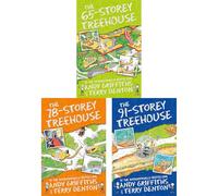 The Treehouse Series by Andy Griffiths & Terry Denton: The 65, 78 & 91-Storey Treehouse - A Hilarious 3-Book Collection of Time-Travel, Movie Stars & Giant Spiders (3-Book Set)
