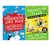 The Treehouse Series by Andy Griffiths & Terry Denton: The Treehouse Joke Book & Treehouse Tales - Two Hilariously Silly Companion Books Filled with Laughs & Wacky Doodles (2-Book Set)