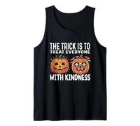 The Trick Is To Treat Everyone with Kindness Cute Awareness Canotta