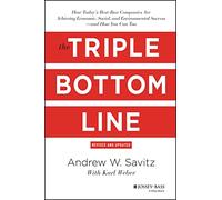 Andrew Savitz The Triple Bottom Line (Copertina rigida)