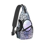 The Triple Moon Goddess Wiccan Pentagram Symbol Donna Uomo Borsa A Tracolla Regolabile Zaino Monospalla Piccolo Borsa Monospalla Per Lavoro Campeggio Outdoor