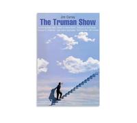 The Truman Show - Poster da parete su tela, stile moderno, per la camera da letto, per la camera da letto, la musica e il film, 50 x 75 cm, senza cornice