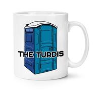 The Turdis 284ml Tazza Papà Figlio Giorno Scherzo Rude Toilette Dr Who Parodia