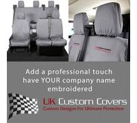 The Tutti Nuovo Transit Custom Anteriore e Posteriore Seat Copri Inc Emb (