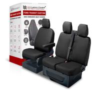 The Tutti Nuovo Transit Custom Anteriore Seat Cover su Misura (2025+ ) Nero 335