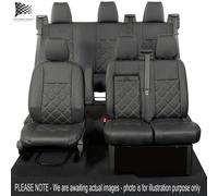 The Tutti Nuovo Transit Custom Girocollo Cabina Seat Cover Similpelle (2024 On)