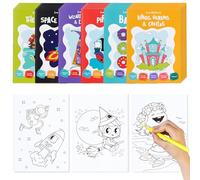 THE TWIDDLERS 24 Mini Libri da Colorare per Bambini, Formato A6, Disegni Divertenti e Fantasiosi, Set Regalo per Attività Artistiche per Bambini, Mini Libri per Borse da Festa Bomboniere