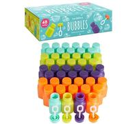THE TWIDDLERS - 48 Mini Bolle di Sapone, 17ml - Piccolo Giocattolo per Bambini