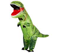 THE TWIDDLERS Costume da Dinosauro Gonfiabile per Adulti - Costume da T-Rex per Festa in Maschera - Facile da Gonfiare Fino a 2 m