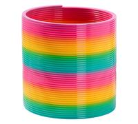 THE TWIDDLERS - Molla Giocattolo Gigante Arcobaleno in Plastica - Molle Arcobaleno Divertenti per Bambini - 15x15cm