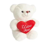 THE TWIDDLERS - Orsacchiotto San Valentino Ti Amo, 25 cm / 10" - Regalo carino per lei e lui, regalo di compleanno in peluche amore per la fidanzata