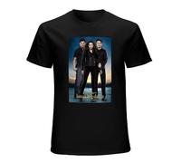 The Twilight Movie Breaking Dawn Edward Cullen And Bella Swan Part 2 Unisex 100% Cotton Short-Sleeve T-Shirts Black L