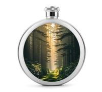 The Tyndall - Fiaschetta per liquori, in acciaio inox, a tenuta stagna, portatile, per esterni, campeggio, viaggi, idea regalo