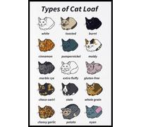 The Types of Cat Loaf Notebook: 6x9” Lined Notebook - A Place for Thoughts, Plans & Creative Ideas