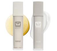 The U Beauty Duo - Set composto rigenerante e super idratante, vitamina C ed E, retinolo, acido ialuronico, siero idratante per il viso per una pelle liscia, idratata e morbida, set da 2 pezzi da 50,3