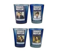 The Ufficio Dunder Mifflin Vetro Shot Set, 4-Pack