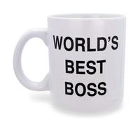 The Ufficio Dunder Mifflin " World's Best Boss " Tazza IN Ceramica Contiene