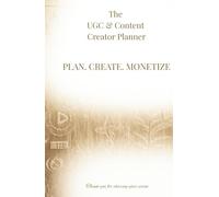 THE UGC & CONTENT CREATOR PLANNER