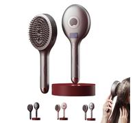 The Ultimate 2-In-1 Styling Brush & Hair Mister, Glide Through Tangles with Ease, Adds Shine and Makes Hairs Smooth, for Women, Men, Wet & Dry Hair (1 PCS*Gray)