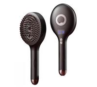 The Ultimate 2-in-1 Styling Brush & Hair Mister, Wet & Dry Tangle-Free Hair Brush, Reduces Frizz, Ultra-Soft Bristles for Women and Men (black)