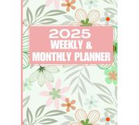 The Ultimate 2025 All-in-One Life Planner:: Daily, Weekly, Monthly & Yearly Calendar with Password Tracker, Contacts & Notes - 8.5 x 11" Daily Organizer