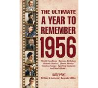 The Ultimate A Year To Remember 1956 Birthday & Anniversary Keepsake Edition