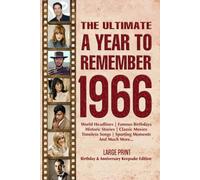 The Ultimate A Year To Remember 1966 Birthday & Anniversary Keepsake Edition