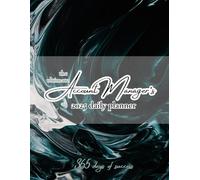 The Ultimate Account Manager's 2025 Daily Planner: A full page per day edition with 400 pages in large 8.5" x 11" format - Productivity notebook for Sales Professionals with dark green cover