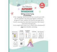 The Ultimate Alphabet Workbook: 182 Pages of Letter Tracing & Fun Activities!