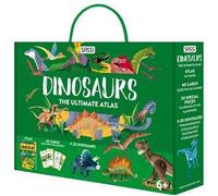 The ultimate atlas. Dinosaurs. Nuova ediz. Con 40 carte domanda-risposta. Con 4 modellini di dinosauri