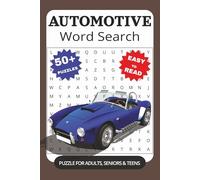 The Ultimate Automotive Word Search: Word Searches with Easy to Read Print about Automotive, Cars, Mechanic and More | 6x9 Inches, 110 Pages | 50+ ... Gift for Vacations, Holidays and Free Times