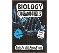 The Ultimate Biology Study Aid: 60+ Good Print Puzzles to Master Key Terms for High School, College & Beyond.