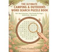 The Ultimate Camping & Outdoors Word Search Puzzle Book: 151 Challenging Puzzles for Adventurers & Campers: 20x20 Grids, Expert Vocabulary, Medium-Hard Difficulty