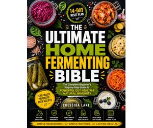 The Ultimate Home Fermenting Bible: The Complete Beginner's Step-by-Step Guide to Powerful Gut Health & Natural Immunity - With Zero-Waste Probiotic-Rich Recipes, Simple Methods & 14-Day Reset Plan