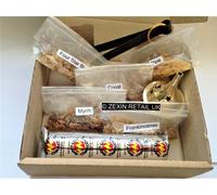 The Ultimate Incenso Resina Set - 5 Carbone Tenaglie & Ottone Bruciatore