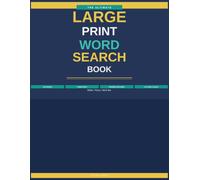 The Ultimate Large Print Word Search Book: 80 Fun Puzzles for Adults with Large Easy-to-Read Letters | General Variety Themes | Answers Included