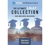 Rohan Agarwal William Antony Dr Rohan Agar The Ultimate LNAT Collect (Tascabile)