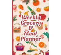 The Ultimate Meal Strategist | Grocery List & Meal Planning Notebook