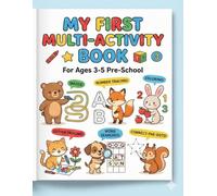 The Ultimate Preschool Activity Book: 100+ Fun Pages for Kids Ages 3-5: Learn to Write, Count, and Read with Mazes, Word Search, Connect the Dots, and Tracing - Kindergarten Readiness Workbook